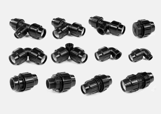 Compression HDPE Fittings